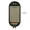 Pantalla LCD de 4,99 pulgadas 720×1280 para control de asistencia